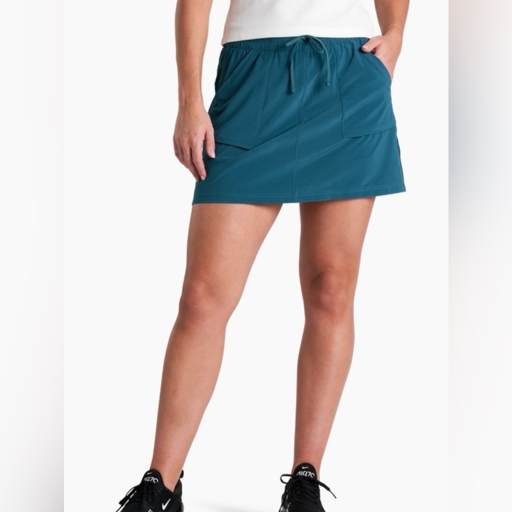 Kuhl Vantage Skort Everglade Green Women’s Large Athletic Outdoor Lined